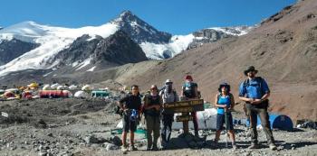 Médicos se capacitaron “en terreno” en el Aconcagua