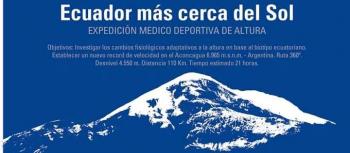 Exitosa expedición científica y deportiva ecuatoriana en Aconcagua
