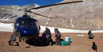 La Patrulla de Rescate ya trabaja al 100% en Aconcagua