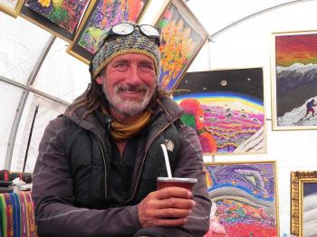 Miguel Doura, el pintor del Aconcagua